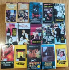 Blocco 15 VHS GRANDI FILM - Ottime condizioni