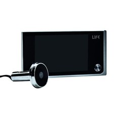 SPIONCINO DIGITALE, MONITOR 3.5'' A COLORI, PER PORTE BLINDATE 