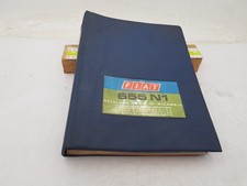 Manuale officina Fiat 655 N1 autocarro camion catalogo dei ricambi edizione 1971