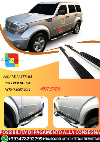 Art 5789 pedane laterali inox - pedane,