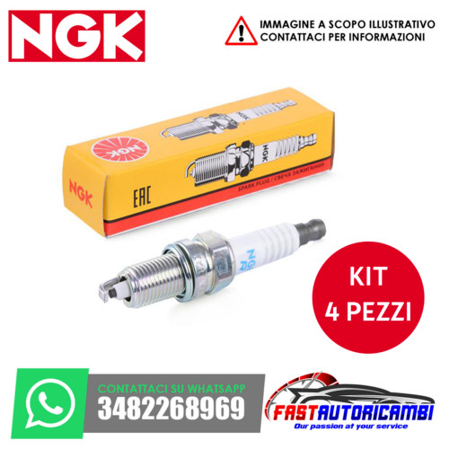 Kit candele accensione ngk - accensione,