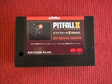 MSX 1 E 2 PITFALL II LOST CAVERNS GIOCO CARTUCCIA CARTRIDGE TESTATA NUOVA