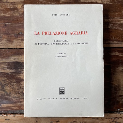 Prelazione agraria luigi - la,