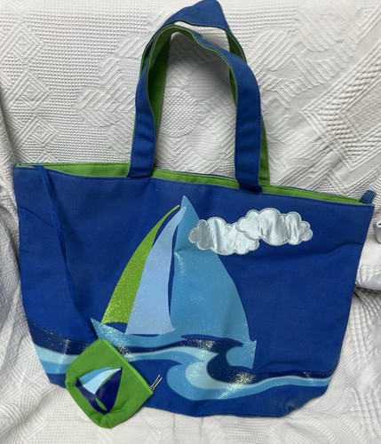 Borsa spiaggia barca vela - spiaggia,