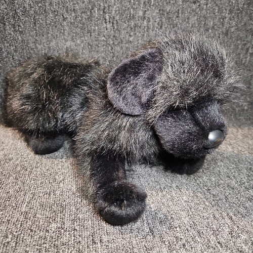 Peluche cane nero douglas - peluche,