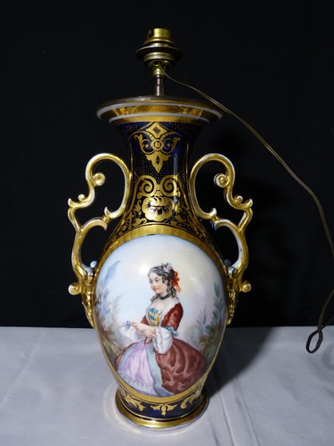 Vaso antico base lampada in - lampada,