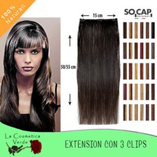 EXTENSION CLIP CAPELLI VERI