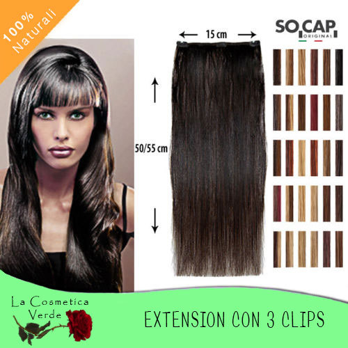Extension clip capelli veri - extension,