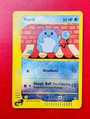 Lotto carte pokemon - carte, marill