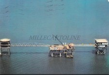 RAVENNA - Piattaforma Metanifera dell'AGIP, Cartolina 1974