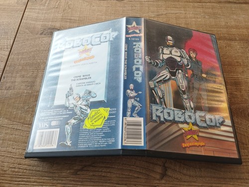 Vhs cartone animato robocop - cartone,