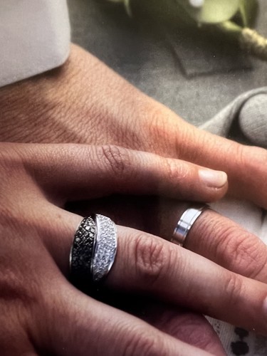 Bague blanc 18 - or,