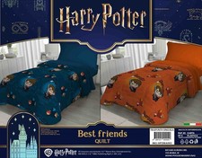 Trapunta Invernale Harry Potter Letto Singolo 1 Posto Film Stampa Digitale