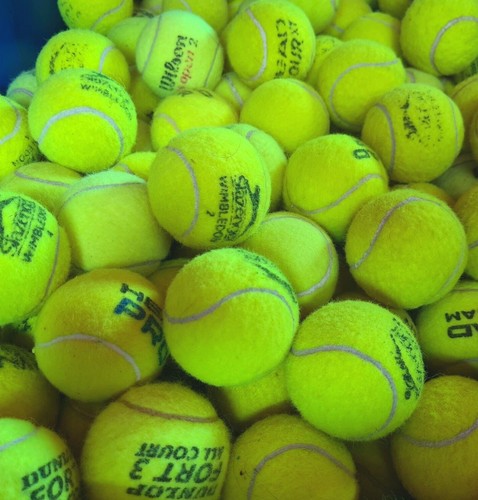 200 palline tennis - tennis, usate