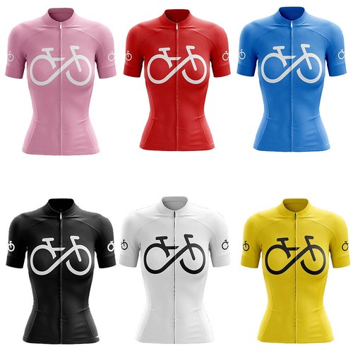 Maglia ciclismo donna - , manica