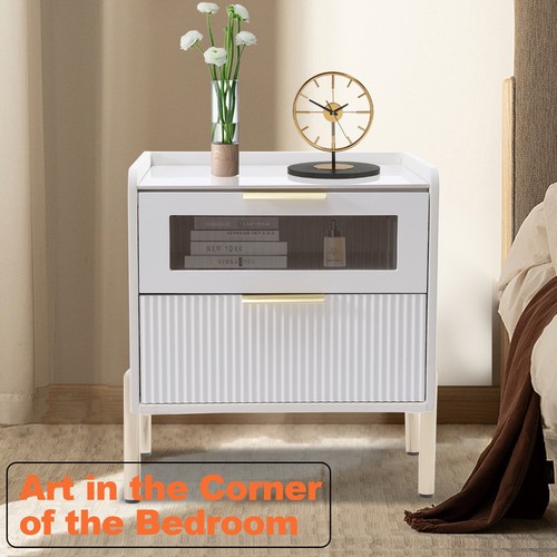 Comodino design con - 2, cassetti