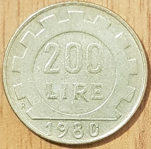 Italia moneta 200 - moneta, lire