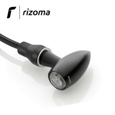 FRECCIA SINGOLA [RIZOMA] ''CLUB S'' A LED UNIVERSALE OMOLOGATA / NERO - FR155B