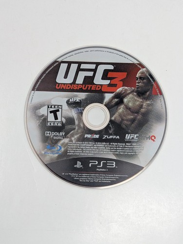 Ufc undisputed sony - 3, (sony