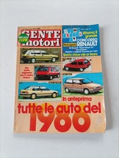 Gente Motori N.10/1985 Tutte Le Auto Del 1986 Audi, BMW, Ford, Fiat, Peugeot