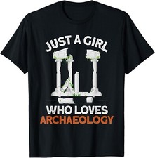 T-shirt unisex design archeologico per ragazze donna archeologo archeologia regalo