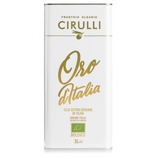Frantoio Oleario Cirulli Olio Biologico Extravergine di Oliva Lattina da 3 Litri