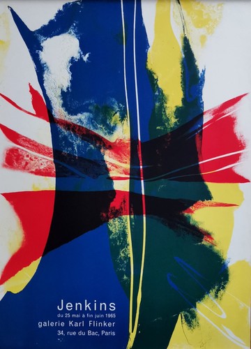 Paul jenkins affiche - paul,
