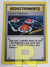 Centro Pokèmon ® Set Base 85/102 ® Non Comune ® Pokemon ® Italiano ® EX