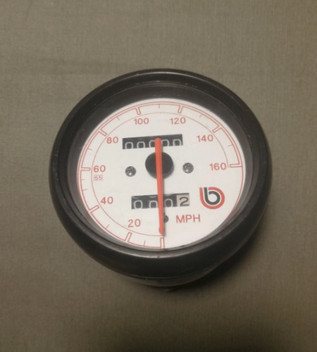 160 mph cev speedometer - mph,