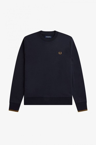 Fred perry felpa - perry, girocollo