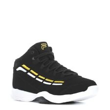 FILA SPITFIRE SCARPE DA GINNASTICA BASSE IN PELLE SPORTIVE UOMO NERO/ORO/BIANCO TAGLIA 12 NUOVE