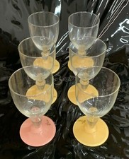 SET DI 6 CALICI DA VINO MARCA LE GOCCE COD. G05360 IN VETRO CASALINGHI SERVIZIO