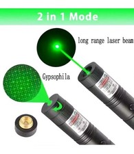 PUNTATORE LASER VERDE PROFESSIONALE  ALTA QUALITA  Due Batterie In Regalo 