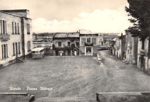 Cartolina riardo piazza - cartolina,