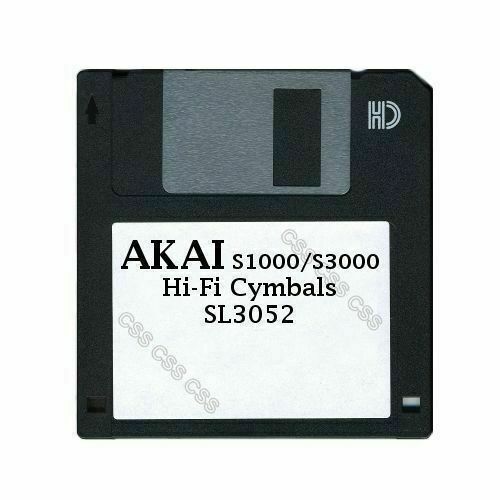 Akai s1000 s3000 floppy - akai,