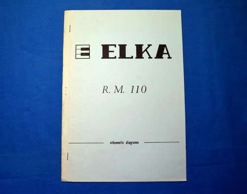 Elka 110 original service - elka,