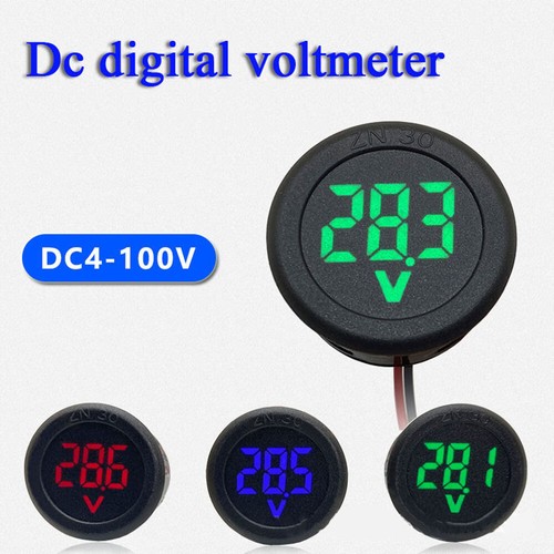 Voltmetro auto 100v led - voltmetro, 4-100v