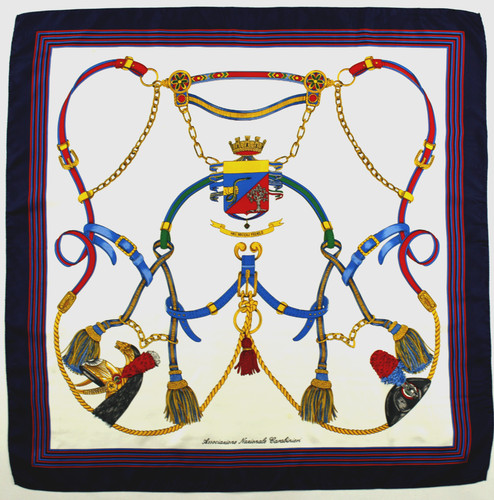 Magnifique foulard vintage - , "