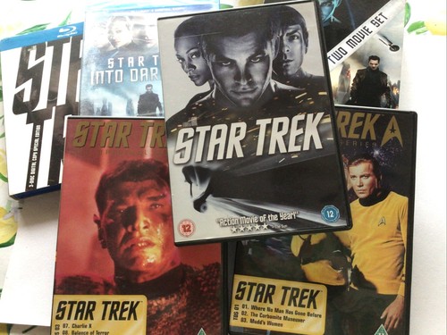Star trek dvd and blu - and, job