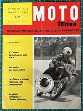 Rarissima Rivista MOTO TORINO N.3 del 1963