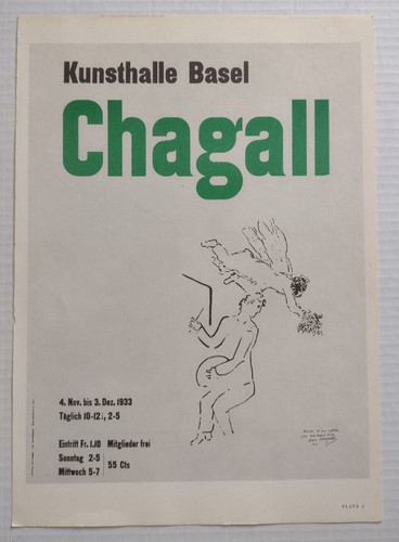 1966 marc chagall kunsthalle - 1966,