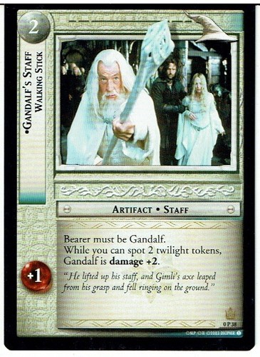 Lord the rings tcg promo - rings,