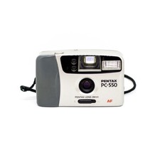 PENTAX PC-550 Argento fotocamera compatta formato 35mm 