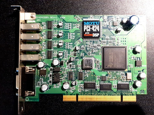 Motu pci 424 - (per, i/o