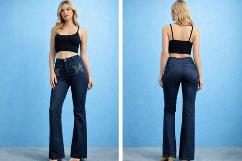 Jeans donna a - , zampa