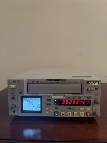 Sony dsr dvcam minidv - dsr-25,