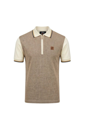 Trojan mini polo con zip - con,