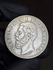 Moneta 5 Lei 1884 Romania