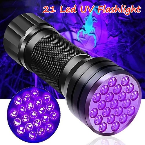 Torcia led luce nera - 21,