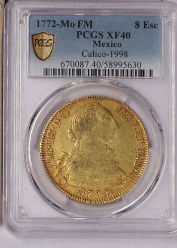 1772 messico oro - 1772-mo,